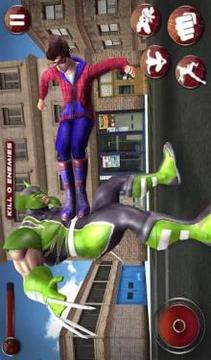 Flying Spider Boy: Superhero Training Academy Game游戲截圖5