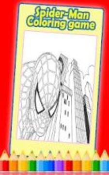 spider-man Coloring book游戲截圖2