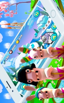 Rabbids Run invasion Rabbit游戲截圖1