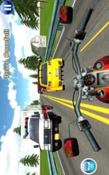 Real Moto Highway Rider 2018 - Racing Fever游戲截圖1