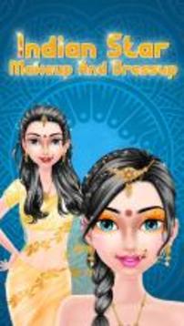 Indian Star Makeup And Dressup游戲截圖1