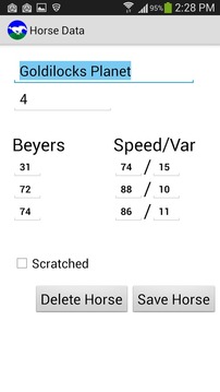 HandicapperPlus Mobile Edition游戲截圖1