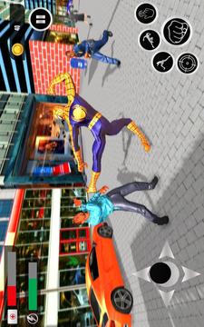 Super Spider City Battle superhero vs monster game游戲截圖5