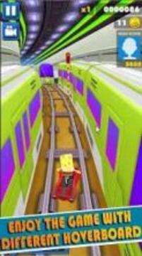 Spongebob Games Subway Dash Temple Rush Run游戲截圖2