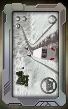 Offroad Bus Parking: Uphill Snow Tracks Driving 3D游戲截圖4