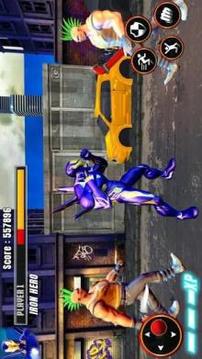 Grand Mortal Superhero Iron Mafia Battle 2018游戲截圖3
