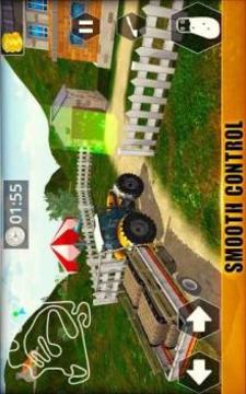 Tractor Driving Farm Sim : Tractor Trolley Game游戏截图5
