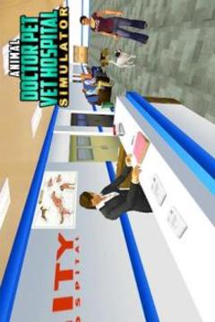 Animal Doctor Pet Vet Hospital Simulator游戲截圖1