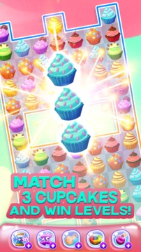 CupCake Jam Match 3游戲截圖3