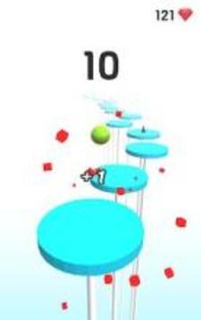 Splashy Ball: Jump on Spiky Tiles游戏截图2