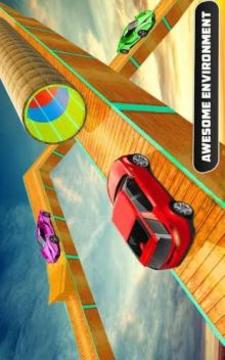 Extreme Car Stunt Racing Drive: Jeep Games 3D游戲截圖4