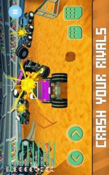 Blocky Derby: Monsters Arena游戲截圖2