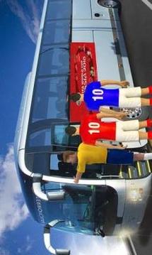 Mega Bus Transporter Sim 2018 for Football Champs游戲截圖4