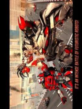 Flying Robot Bike : Futuristic Robot War游戲截圖3