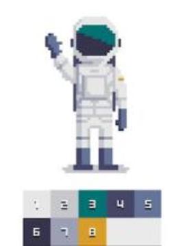 Color Pixel Art Classic - Pixel Paint by Numbers游戲截圖5