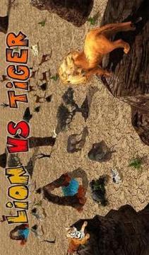 Ultimate Lion Vs Tiger Wild Adventure Game游戲截圖5