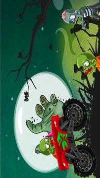 Zombie Racing Climb road hill游戲截圖2