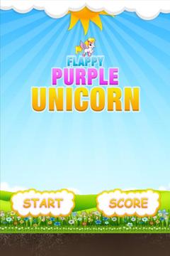Purple Flappy Unicorn游戲截圖2