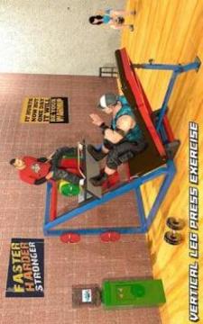 Virtual Gym 3D: World Wrestlers Fitness Workout游戏截图5
