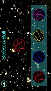 Galaxy Ball Rolling游戲截圖1