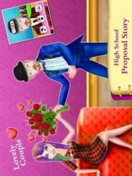 Secret High School Crush - My Love Kiss Story Game游戲截圖5