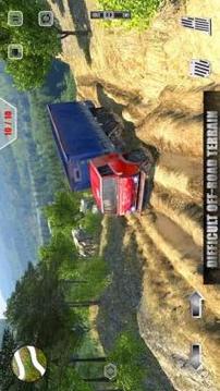 Offroad Trucker Hill Drive: Muddy Driving Sim 2018游戲截圖5