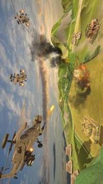 US Army Gunship Battle Strike: Gunner Helicopter游戲截圖2