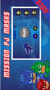 PJ Run Masks Super Adventures游戲截圖3