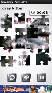 Baby Animal Puzzles Free Game游戲截圖1