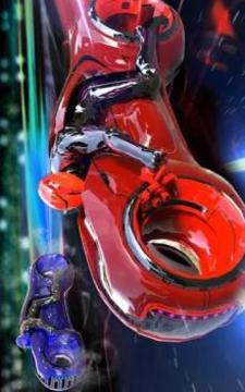 Tron Bike Racing Games Free - Tricky Bike Stunts游戲截圖2