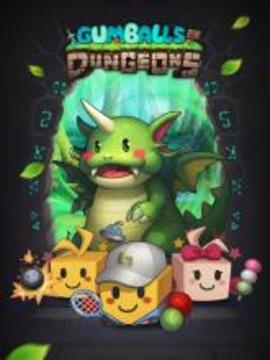 Gumballs & Dungeons：Roguelike RPG Dungeon crawler游戲截圖1