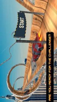 Vertical Mega Ramp Car Driving Stunts Simulator 3D游戲截圖1
