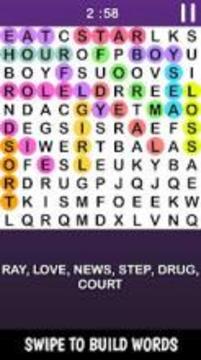 WORDS SEARCH: INFINITE CROSSWORD PUZZLE FREE GAME游戲截圖2