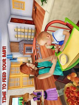 Virtual Family New Baby Single Mom Adventure游戲截圖3