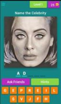 Name the Celebrity Quiz游戲截圖1