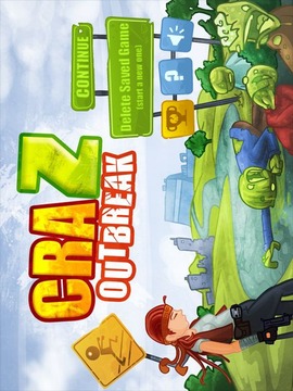 Zombie Defense - CraZ Outbreak游戲截圖2