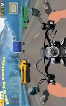 Bike rider in traffic.游戲截圖4