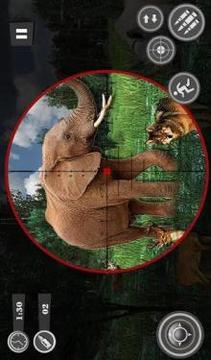 Sniper Hunting Survival Mission : Wild Animal Game游戲截圖2
