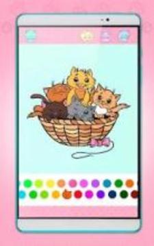 Cats Coloring Pages游戲截圖1