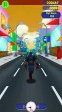 Subway Captain Hero Adventure Runner游戲截圖3