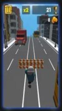 Crazy city rush runner游戲截圖5