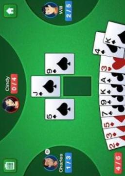 Simple Whiz Spades - Classic Card Game游戲截圖4