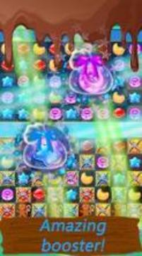 Cookie Paradise : Free Crush & Jam Game游戲截圖2