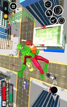 Super Spider City Battle superhero vs monster game游戲截圖1