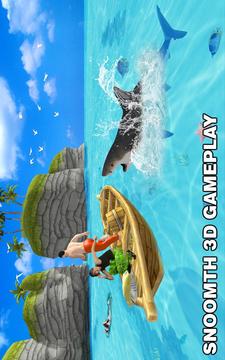 Hungry Blue Whale Shark Attack: Shark Attack Games游戲截圖1