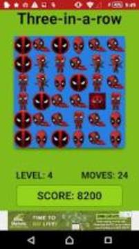 Deadpool Match 3游戲截圖1