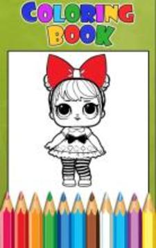 How To Color LOL Surprise Doll -lol ball pop 1游戲截圖5