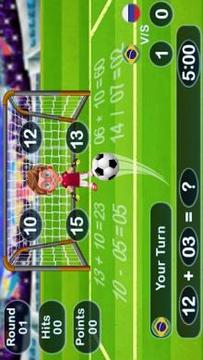Math Game Kids Soccer游戲截圖1