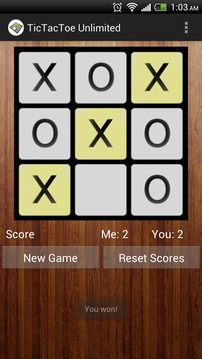 Tic Tac Toe Unlimited with AI游戲截圖1