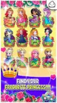 Merge?Princess Kawaii Idle Evolution Clicker Game游戲截圖4